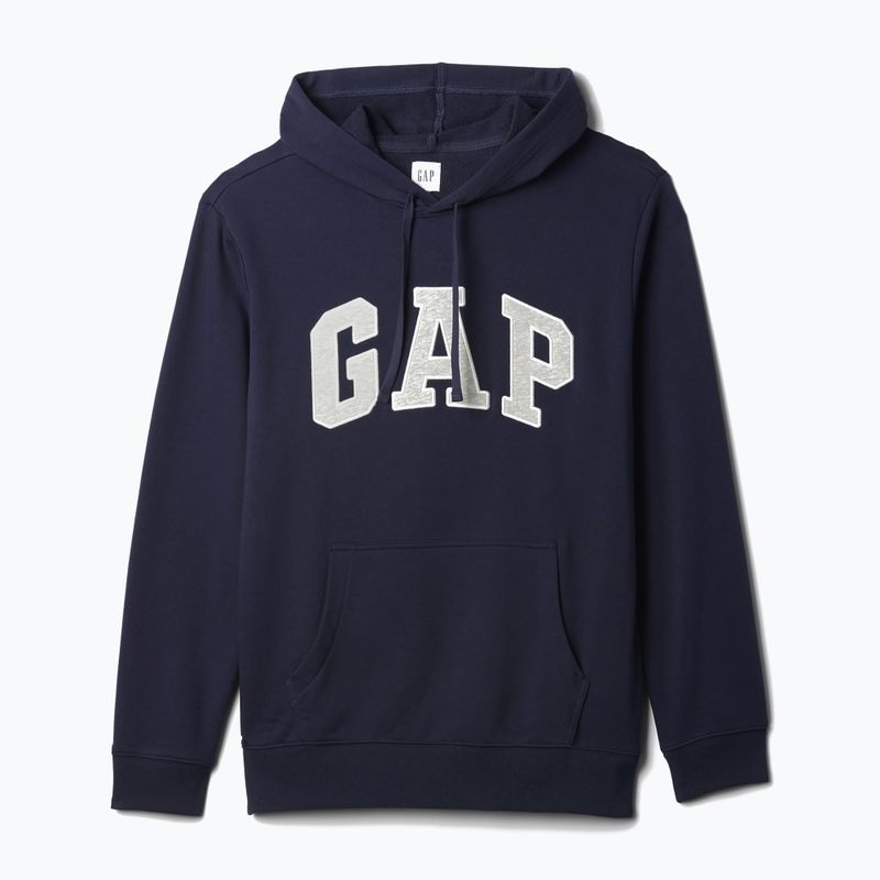 Felpa da uomo GAP Heritage French Terry Logo blu navy 5