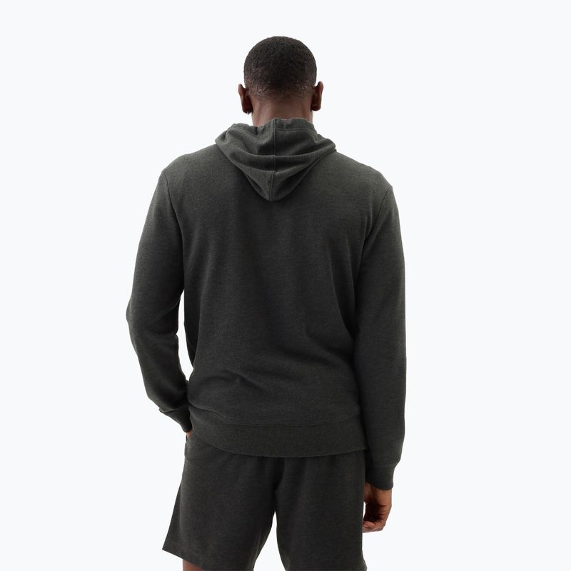 Felpa da uomo GAP Heritage French Terry Logo, antracite, erica 3