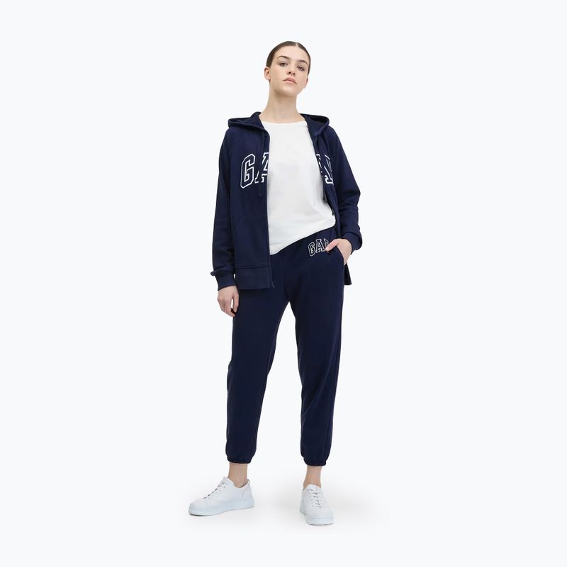 Pantaloni GAP French Logo Jogger donna navy 2