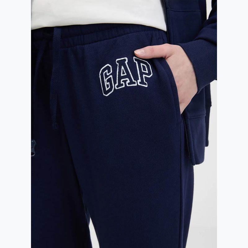 Pantaloni GAP French Logo Jogger donna navy 4