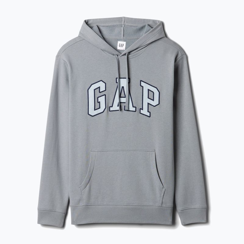 Felpa da uomo GAP Heritage Crewneck Logo storm cloud 5