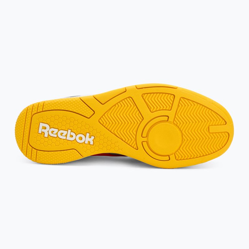 Reebok BB 4000 II scarpe da bambino in gesso/blu vettoriale/rosso vettoriale 4