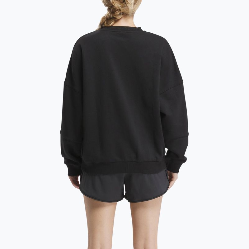 Felpa donna Reebok Lux Oversized nero 2