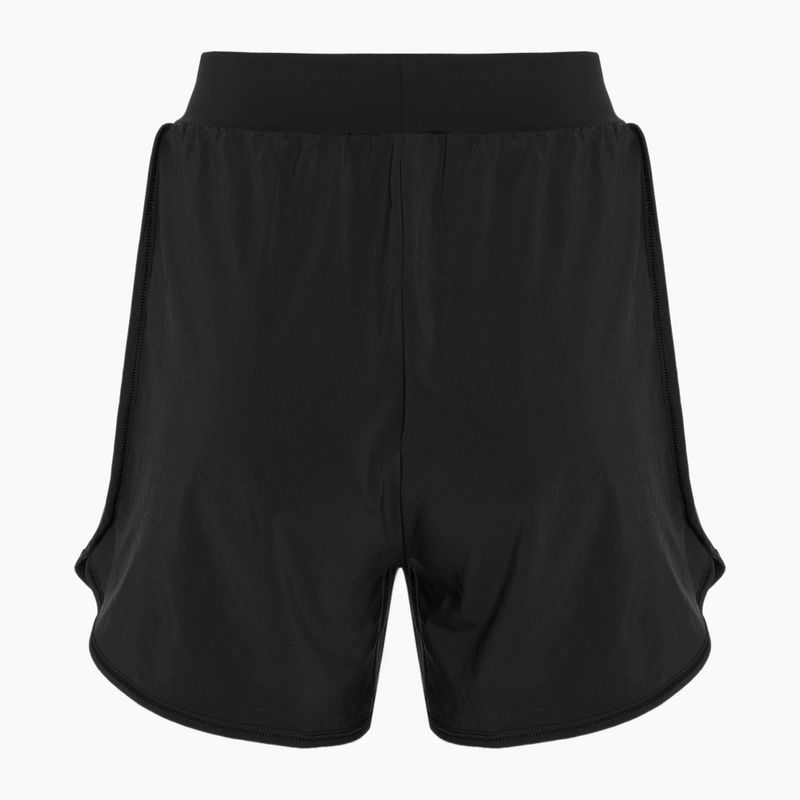 Pantaloncini da allenamento da donna Reebok Lux Woven Short nero 2