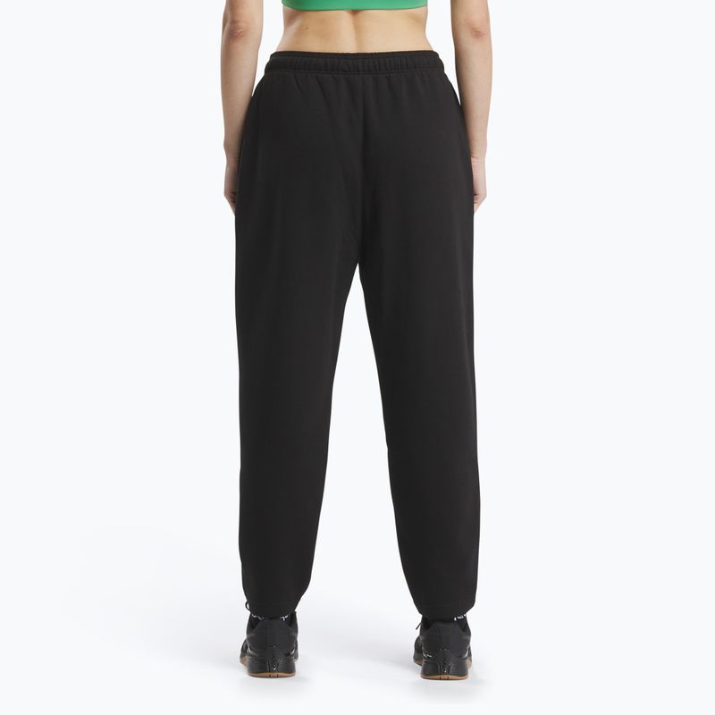 Donna Reebok Lux Fleece Sweatpants nero 3