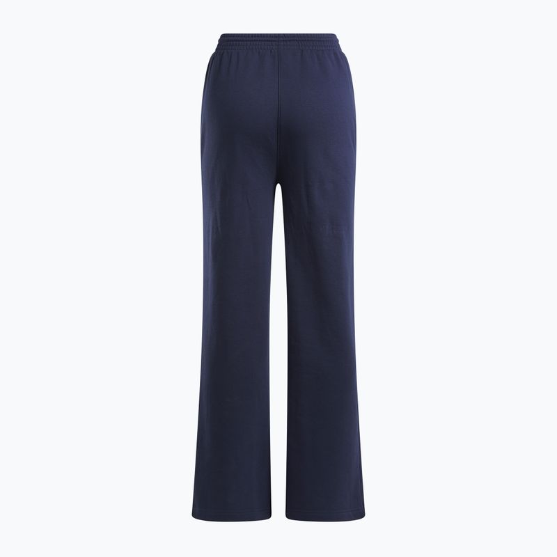 Pantaloni donna Reebok Identity Small Logo Fleece WIde Leg vettore navy 5