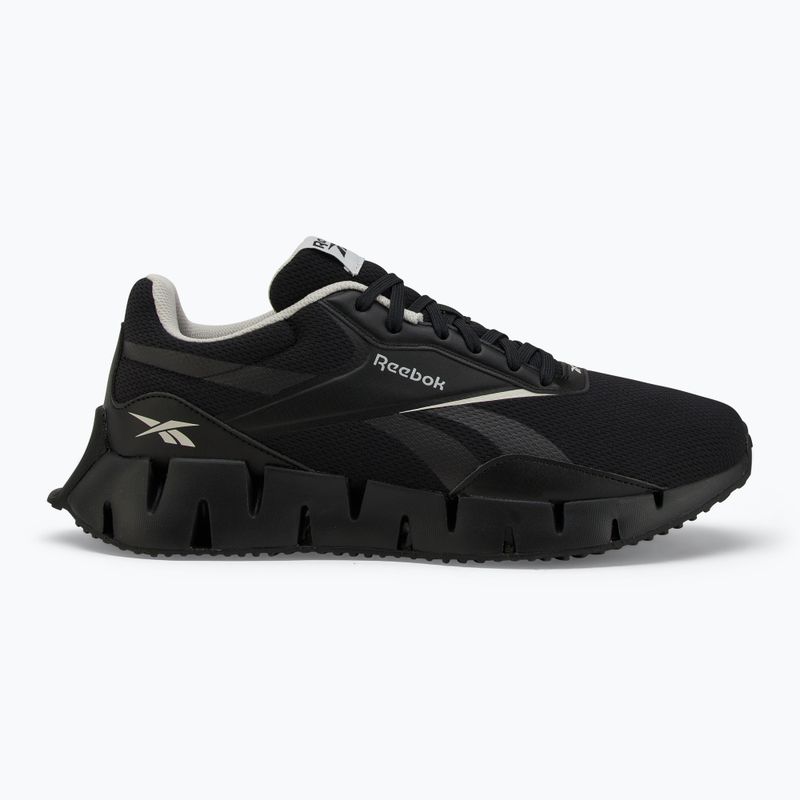 Reebok Zig Dynamica STR scarpe da corsa uomo nero/nero lavato/mistgrey 2
