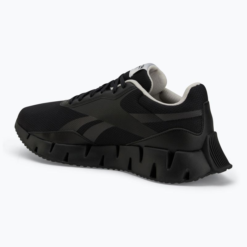 Reebok Zig Dynamica STR scarpe da corsa uomo nero/nero lavato/mistgrey 3