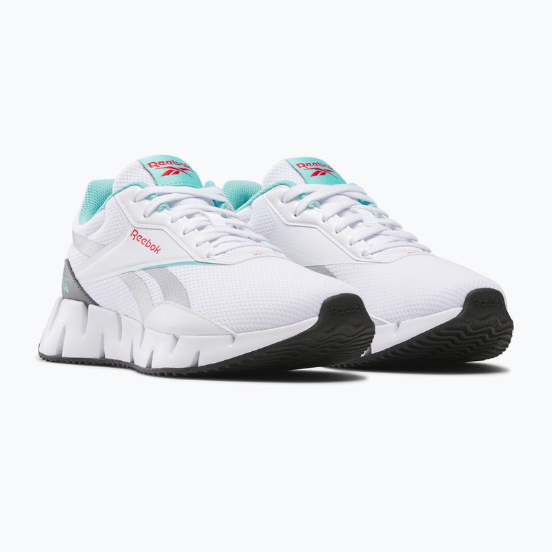 Reebok Zig Dynamica STR scarpe da corsa donna ftw white/ai aqua/grey5 9