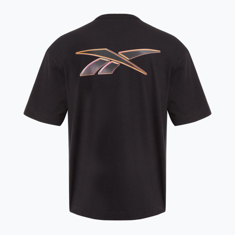 T-shirt da allenamento da uomo Reebok Atlethe Hype Tee nero 2
