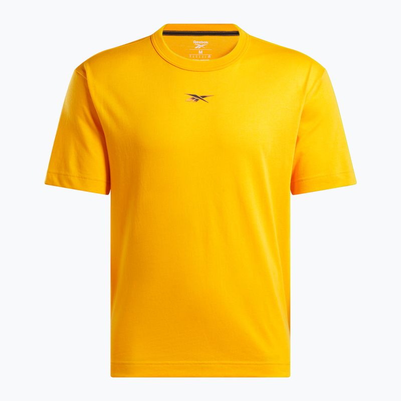Maglietta da allenamento da uomo Reebok Atlethe Hype Tee electric amber 6