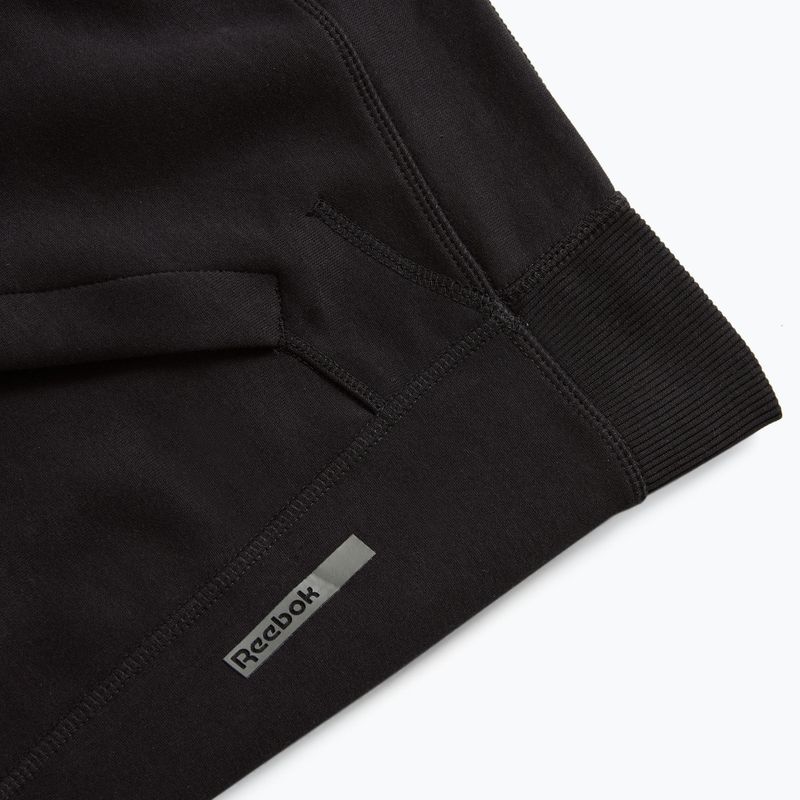 Felpa con cappuccio Reebok Athlete Uomo nero 4