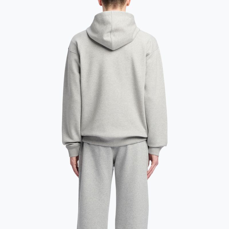 Felpa con cappuccio Reebok Athlete Uomo grigio medio heather 3