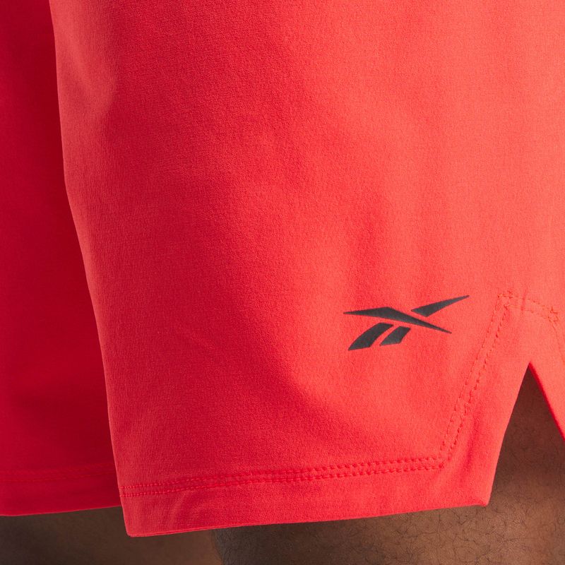 Pantaloncini da allenamento Reebok Athlete Strenght energy red da uomo 5