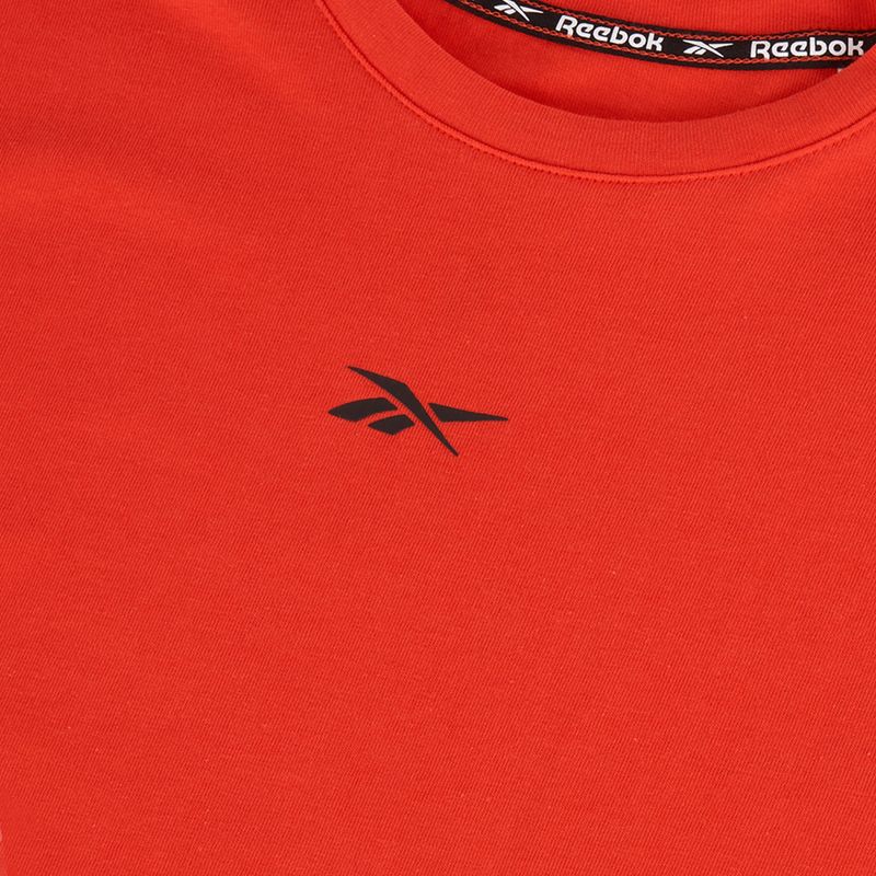 Maglietta da allenamento Reebok Atlethe Tee rosso energia da uomo 3