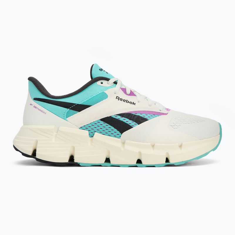 Reebok Zig Dynamica 5 scarpe da corsa in gesso/ai piedi/vintage chalk 2