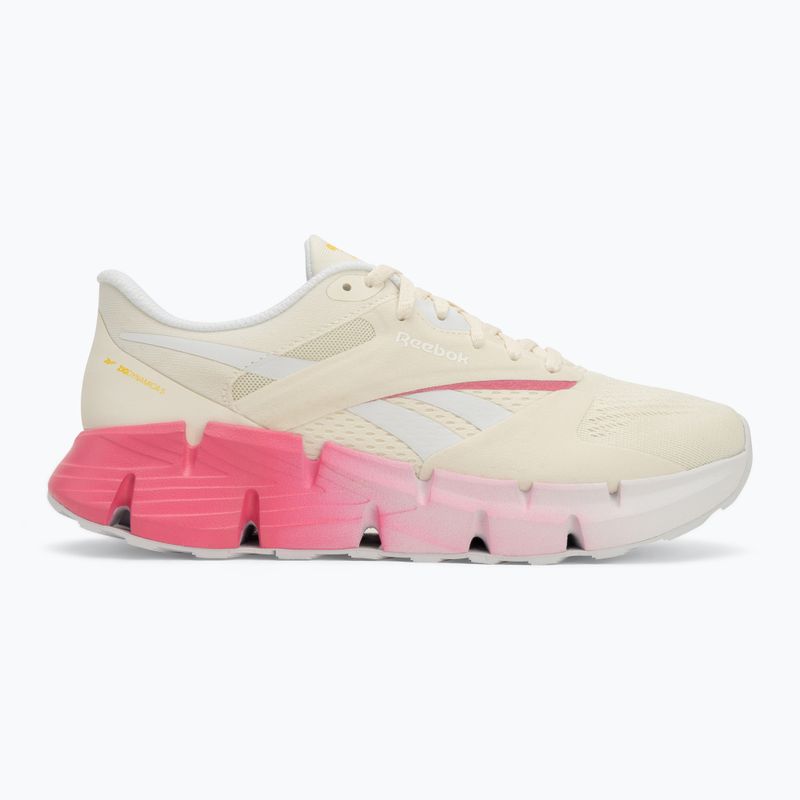 Reebok Zig Dynamica 5 scarpe da corsa da donna vintgchalk/white/trupink 2