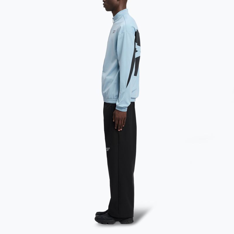 Felpa Reebok Identity Vector Knit upgrade uomo blu 2