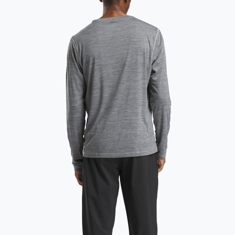 Reebok Id Train Energy Tech Tee uomo grigio 1 manica lunga da allenamento 3