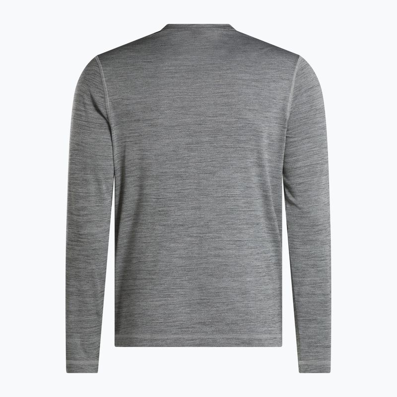 Reebok Id Train Energy Tech Tee uomo grigio 1 manica lunga da allenamento 5