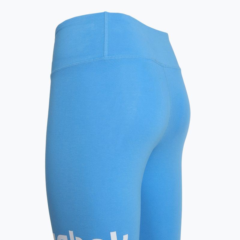Leggings donna Reebok Identity Big Logo Cotone recupero blu 3