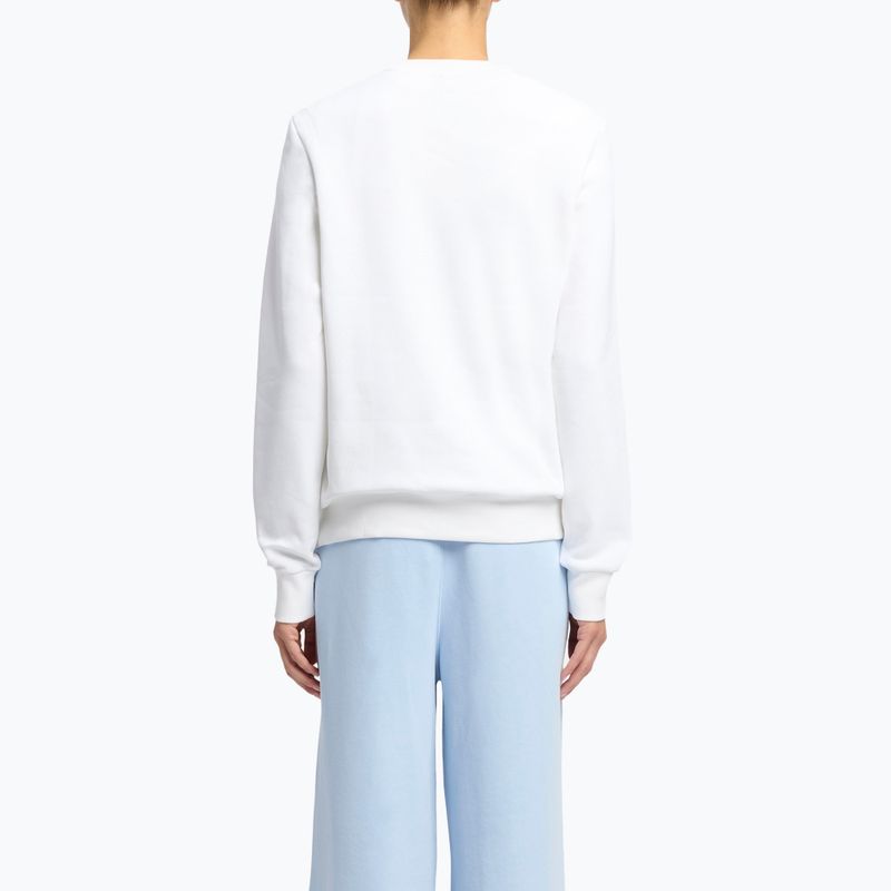 Felpa Reebok Identity Big Logo Fleece Crew donna bianco/corallo/blu 3