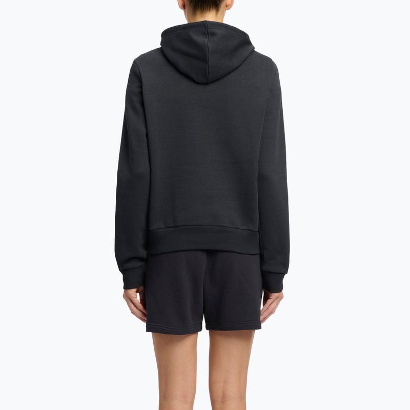 Felpa Reebok Identity Big Logo Fleece donna nero/viola rave/ambra elettrica 3