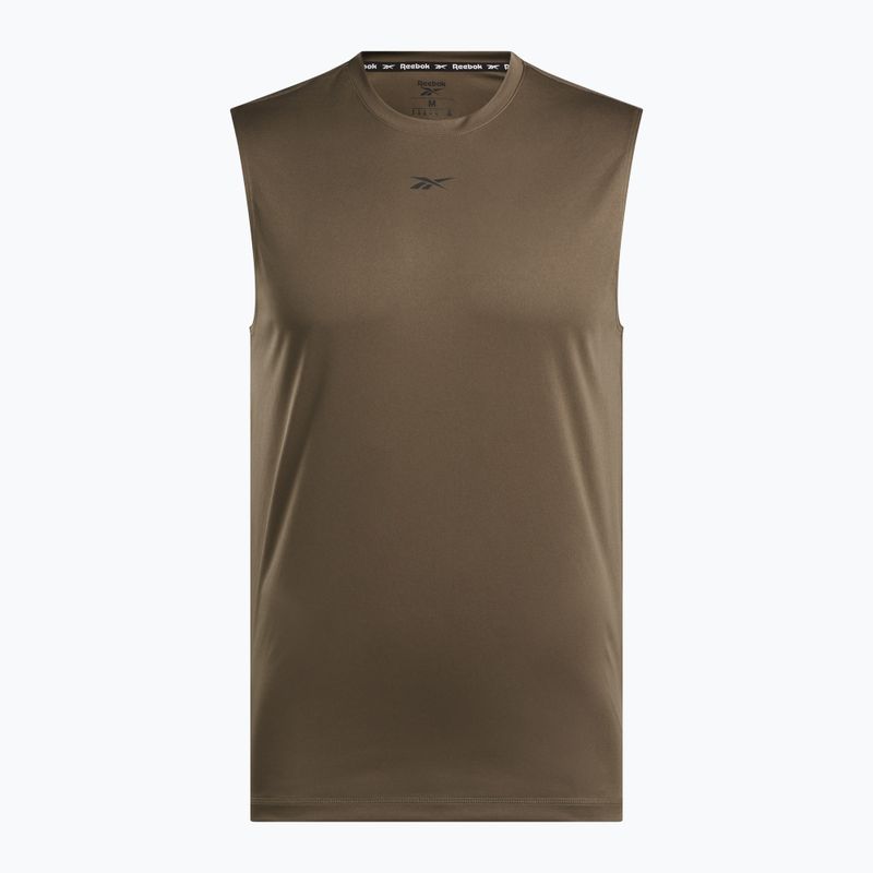 Maglietta Reebok Id Train Tech Tee verde militare da uomo 4