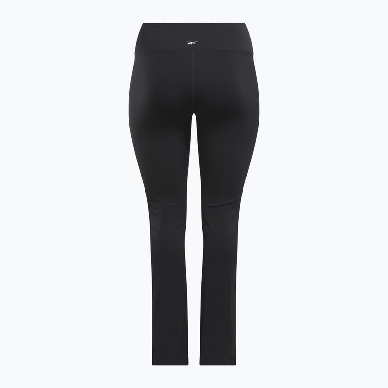 Pantaloni da allenamento da donna Reebok ID Train Hr Bootcut In nero notte 2
