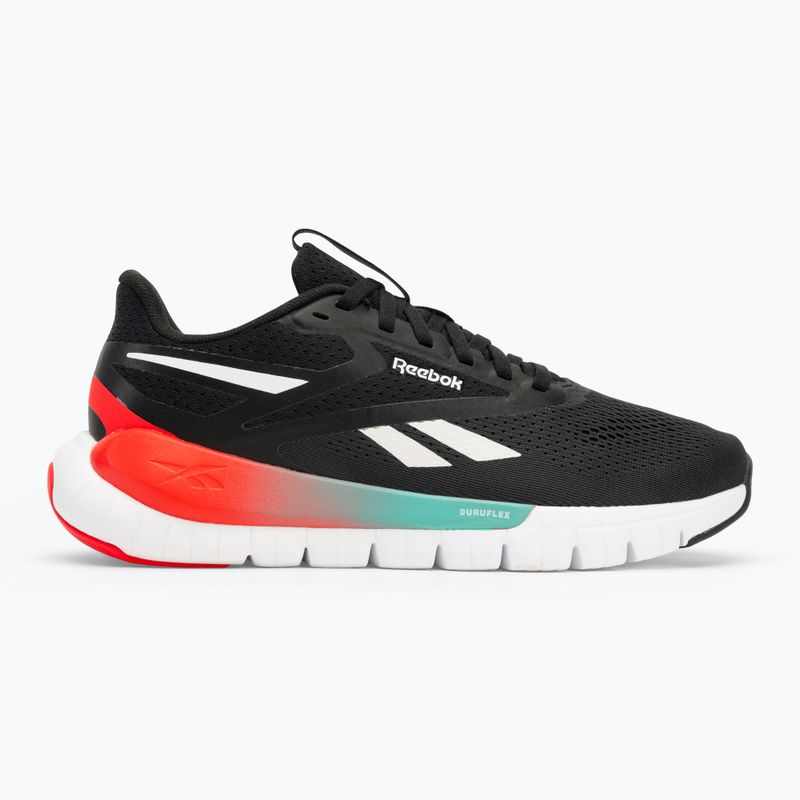 Reebok Flex Trainer scarpe da ginnastica da uomo nero/energy red/ai aqua 2