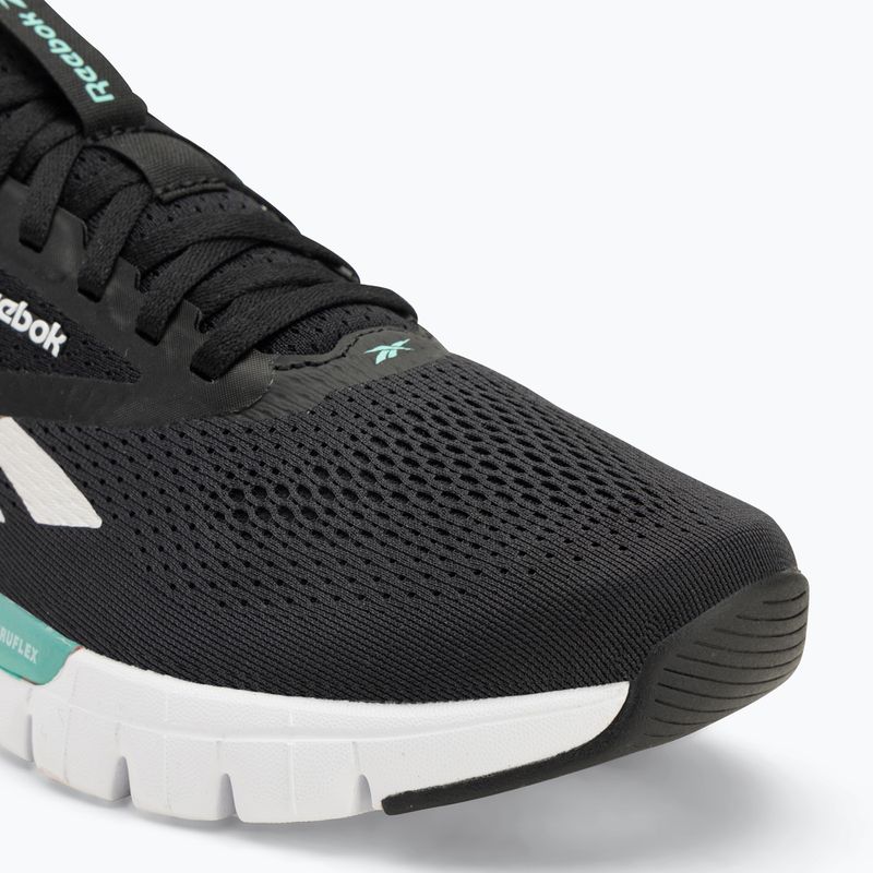 Reebok Flex Trainer scarpe da ginnastica da uomo nero/energy red/ai aqua 7