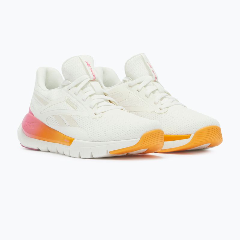 Scarpe da allenamento Reebok Flex Trainer donna in gesso/rosa passione/sabbia 2