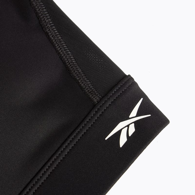 Reggiseno da allenamento Reebok Lux Front-Zip High Impact nero 3