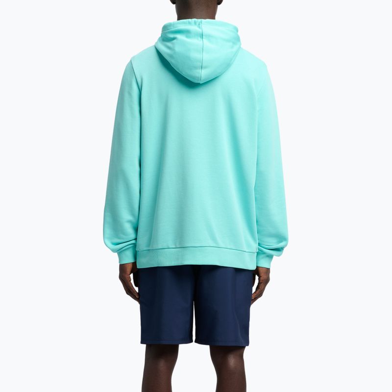 Felpa con cappuccio Reebok Identity Small Logo Uomo ai aqua 3