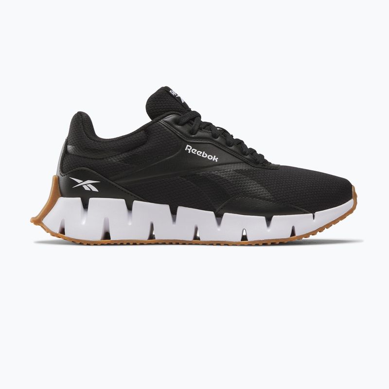 Scarpe da corsa Reebok Zig Dynamica STR donna nero/bianco/argento metallizzato 8