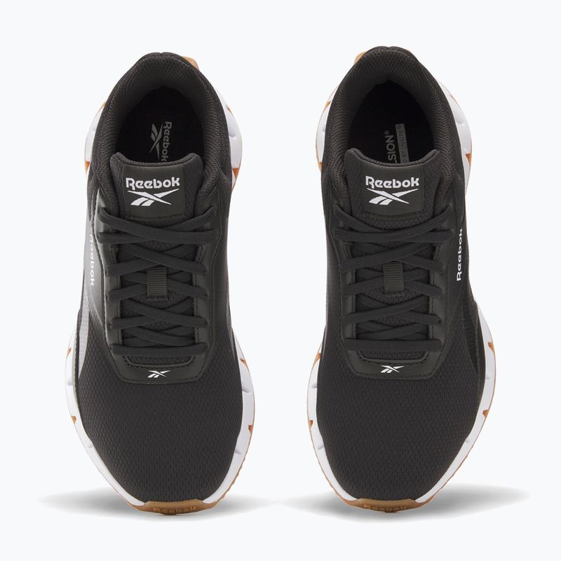 Scarpe da corsa Reebok Zig Dynamica STR donna nero/bianco/argento metallizzato 12