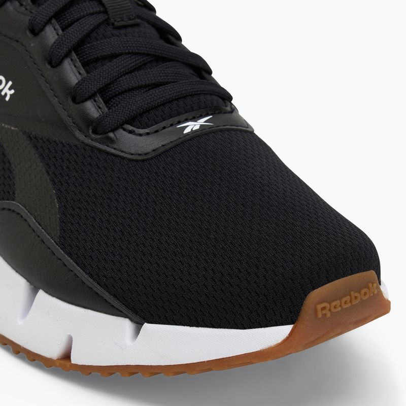 Scarpe da corsa Reebok Zig Dynamica STR donna nero/bianco/argento metallizzato 7