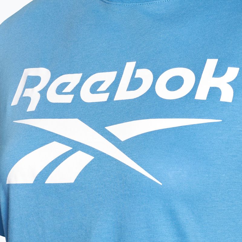 Reebok Identity Big Logo Tee donna di recupero blu 3