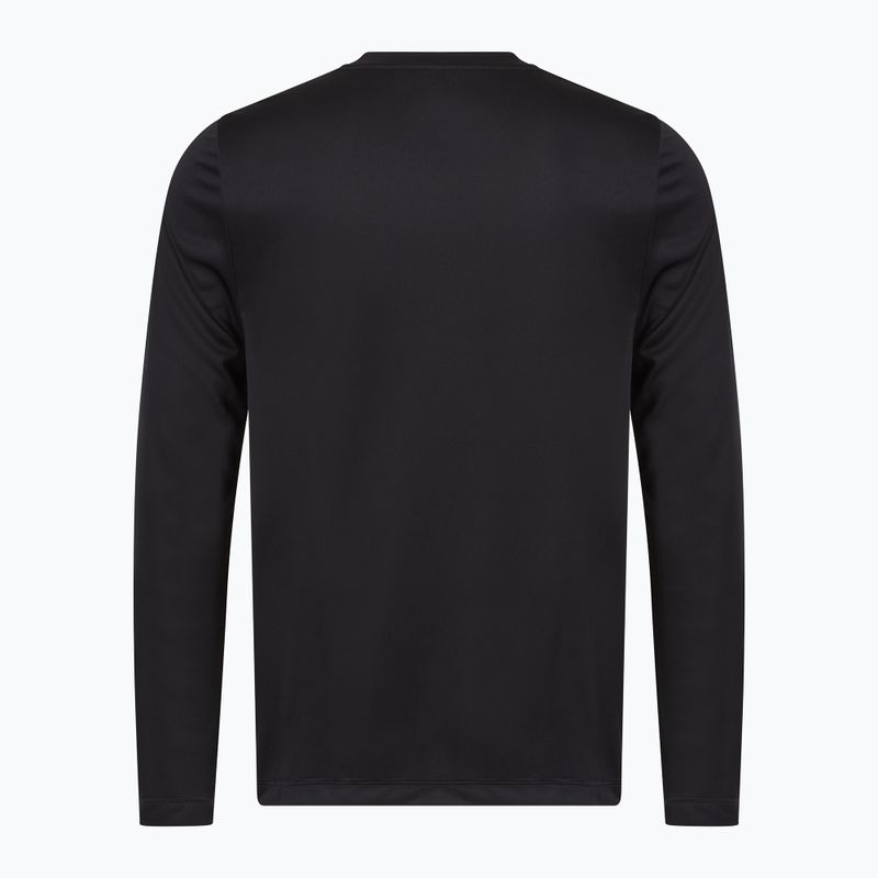 Uomo Reebok Id Train Tech Tee notte nera a maniche lunghe 2