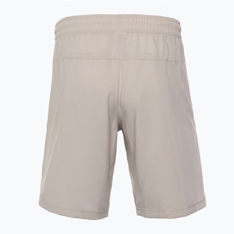Pantaloncini da allenamento Reebok Wor Woven da uomo grigio chiaro 2