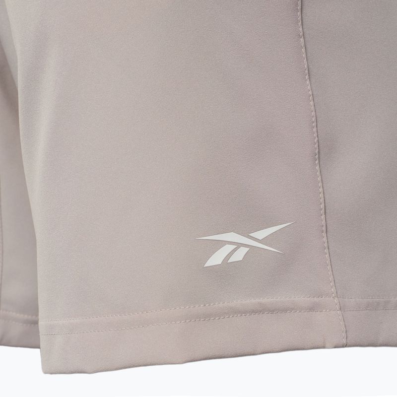 Pantaloncini da allenamento Reebok Wor Woven da uomo grigio chiaro 3