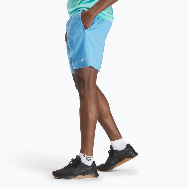 Pantaloncini da recupero Reebok Wor Woven da uomo, blu 3