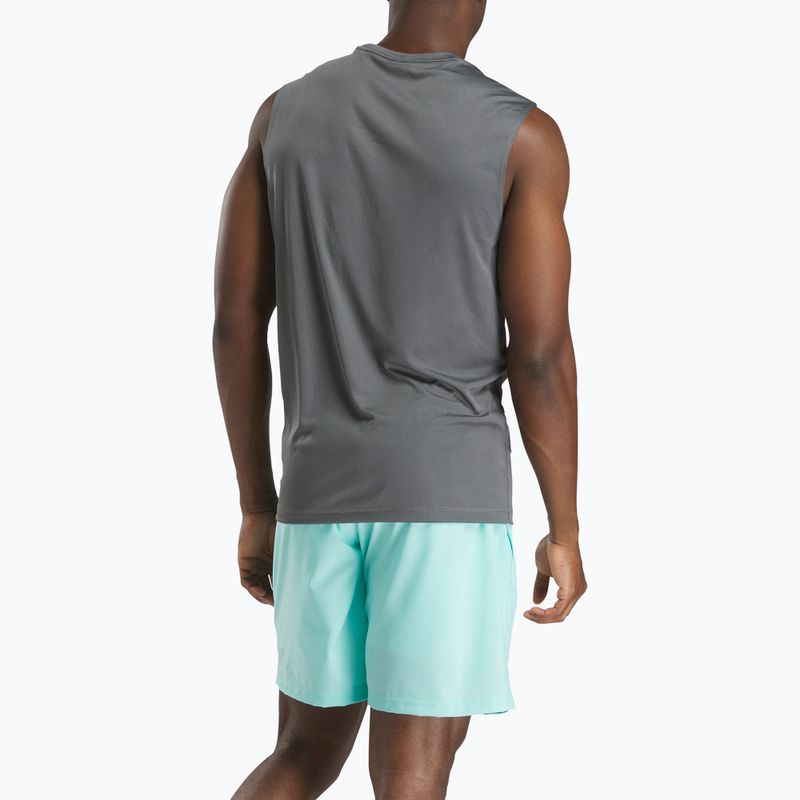 Maglietta da allenamento Reebok Id Train Tech Tee uomo grigio 5 2