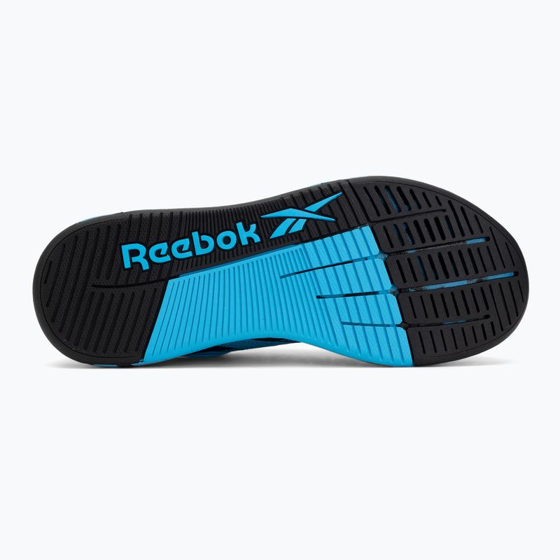 Scarpe da allenamento Reebok Nano X5 ftwr white/black/future cyan 4