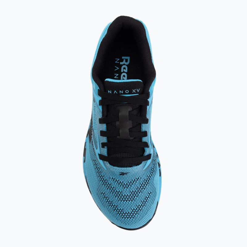 Scarpe da allenamento Reebok Nano X5 ftwr white/black/future cyan 5
