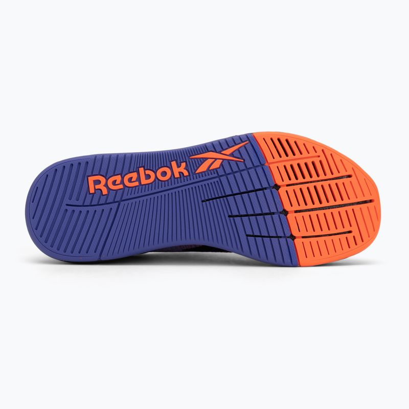 Scarpe da allenamento Reebok Nano X5 ftw white/flash orange/royal purple 4
