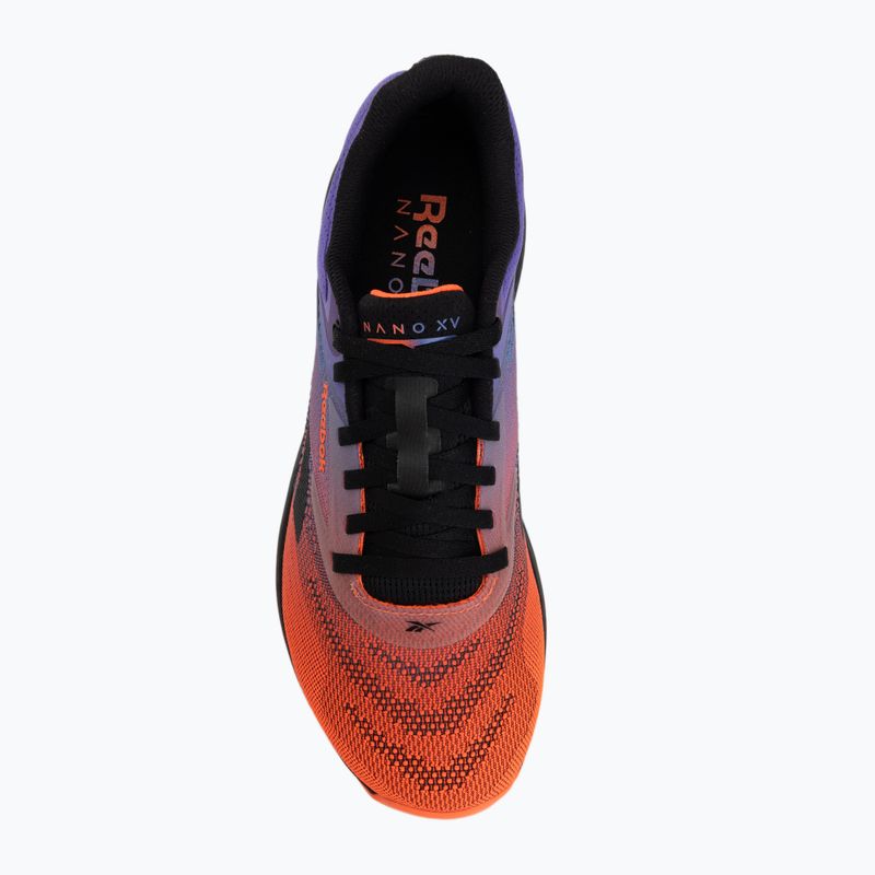 Scarpe da allenamento Reebok Nano X5 ftw white/flash orange/royal purple 5