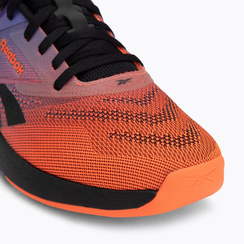Scarpe da allenamento Reebok Nano X5 ftw white/flash orange/royal purple 7