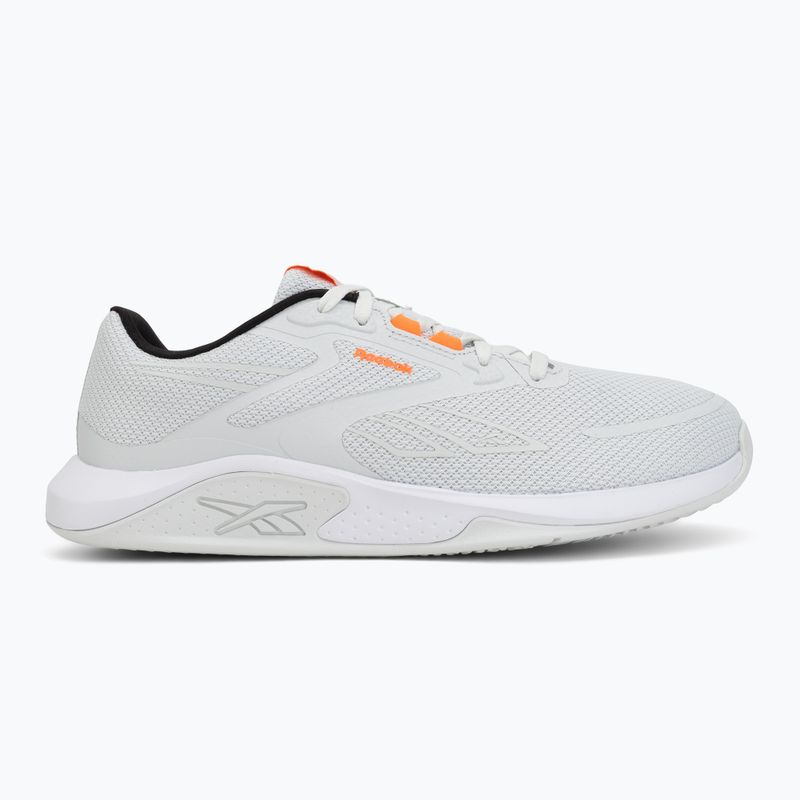 Scarpe da allenamento uomo Reebok Nanoflex Tr 3 grey/black/atomic tangerine 2