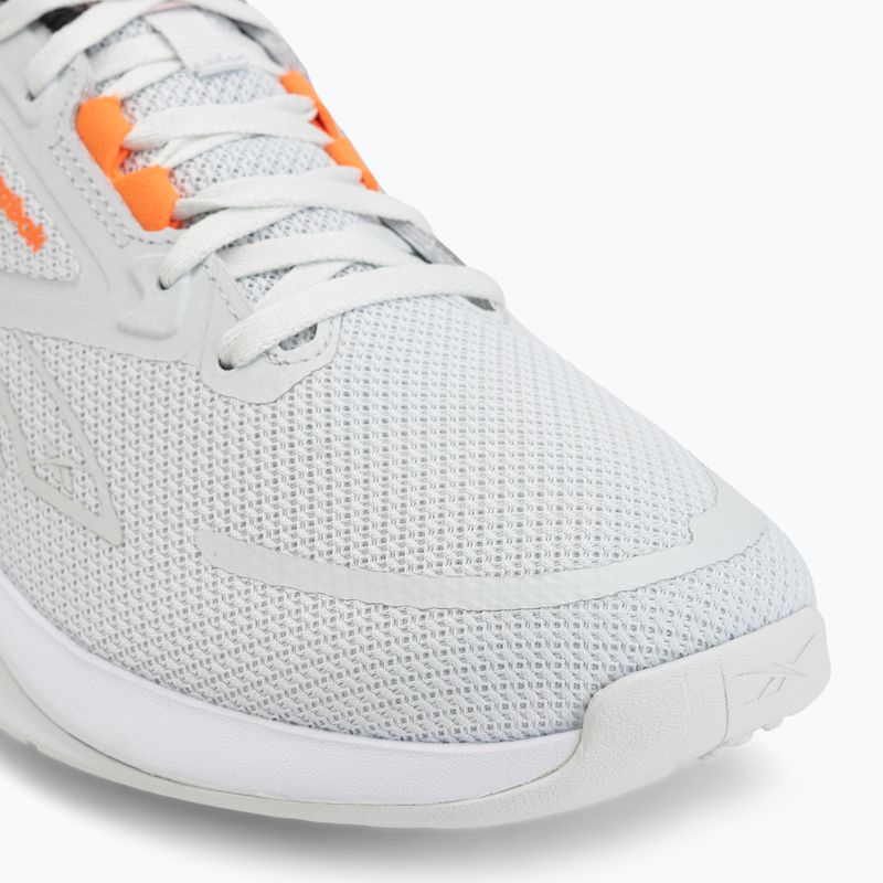 Scarpe da allenamento uomo Reebok Nanoflex Tr 3 grey/black/atomic tangerine 7